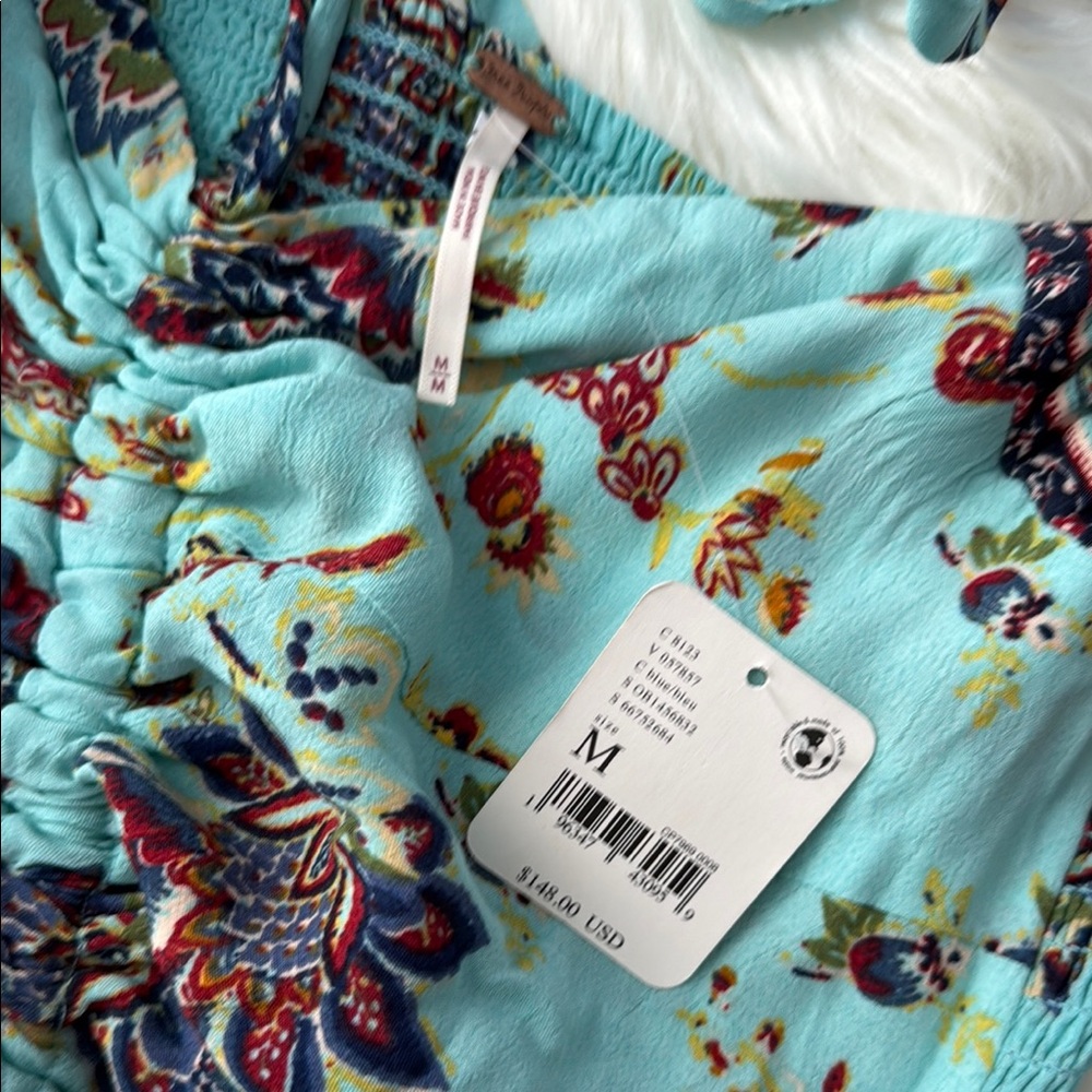Floral Print Dress (pants) in Tropical colours